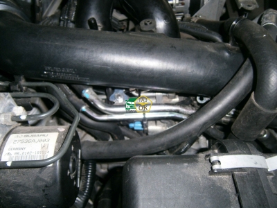 Установка ГБО на авто Subaru Legacy 2.5 TURBO 2012 газ на машину Gaz Ok Газ ОК Киев